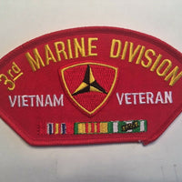 3rd Marine Division Vietnam Veteran Patch