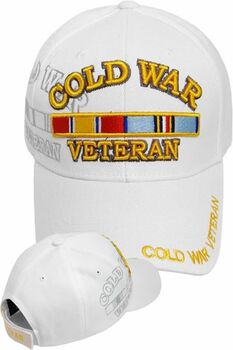 Cold War Ribbon White Cap