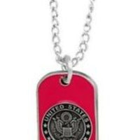 Ladies Army Seal(Pink) Dog Tag/Key Chain
