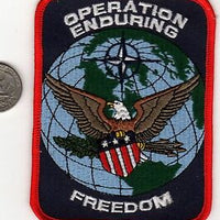 Operation Enduring Freedom Patch 4.5x3.5