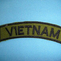 Vietnam Olive Green Rocker Tab 3inch