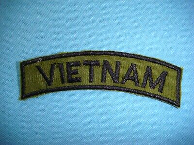 Vietnam Olive Green Rocker Tab 3inch