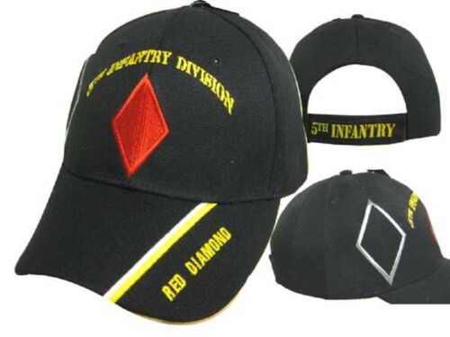 5th Infantry Division Cap-Red Diamond