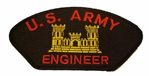 U.S. Army Engineer Patch 3x 5 1/2