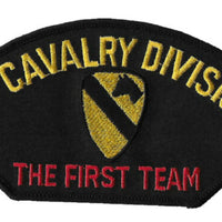 U.S. 1st Cavalry Division Patch-The First Team