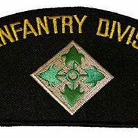 U.S. Army 4th Infantry Division Patch-Steadfast and Loyal