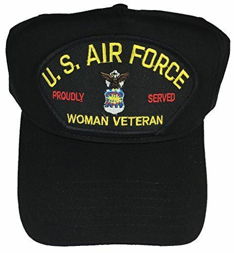 U.S Air Force USAF Women Veteran Proudly Served W/Logo Hat