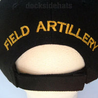 U.S. Army Field Artillery Veteran Cap/Hat w/ShadowBlack.