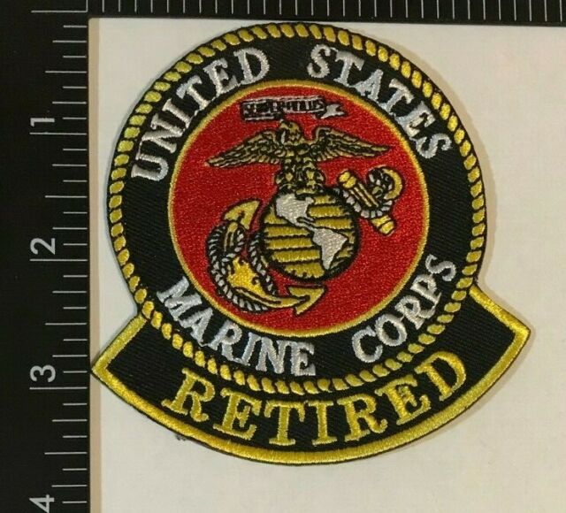 United States Marine Corps Retired Patch