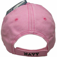U.S Navy Letters Pink Embroidered Cap(Licensed)
