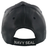U.S Navy Seal USN FAUX Leather Ball Cap