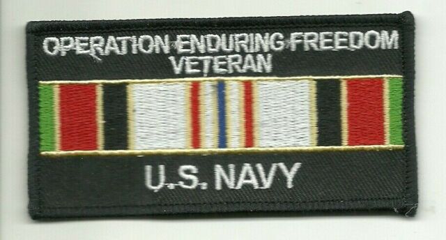 U.S. Navy Operation Enduring Freedom Veteran Patch