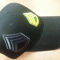 US Army SSG Staff Sergeant E-6 Army Rank Military Baseball Cap Hat.