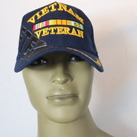 Vietnam Veteran Blue Shadow Cap