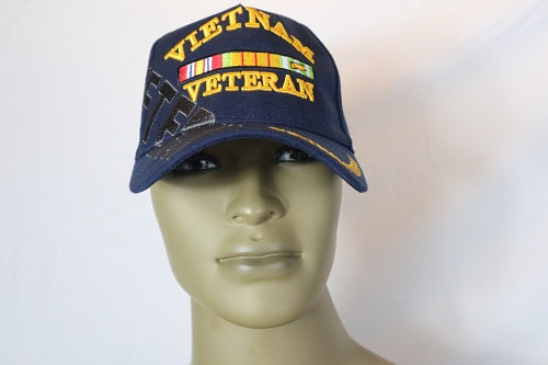 Vietnam Veteran Blue Shadow Cap